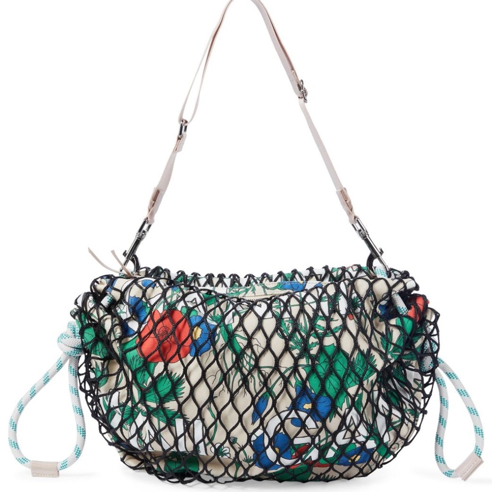 Ganni Fishnet Duffle Bag